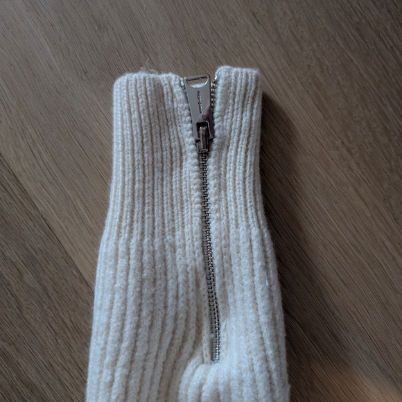 White and Pink Long Sleeve Sweater - Picture 7 of 7